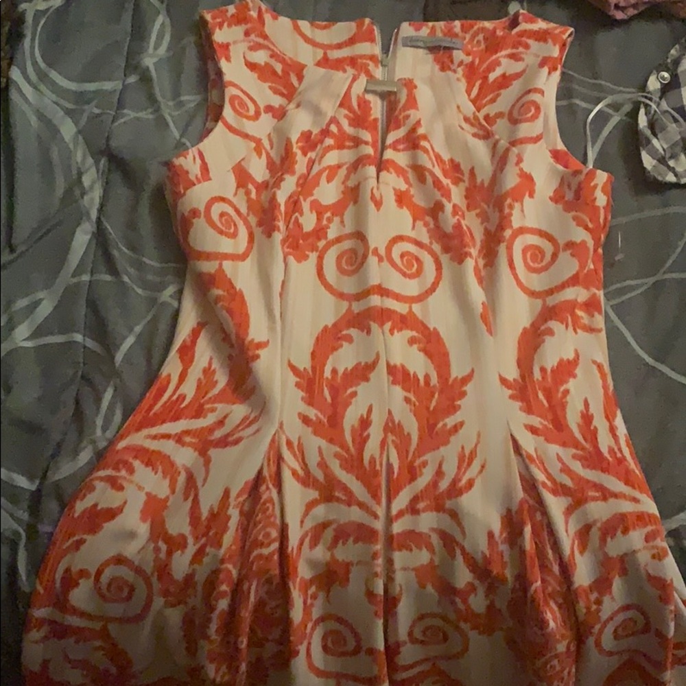 Orange dress